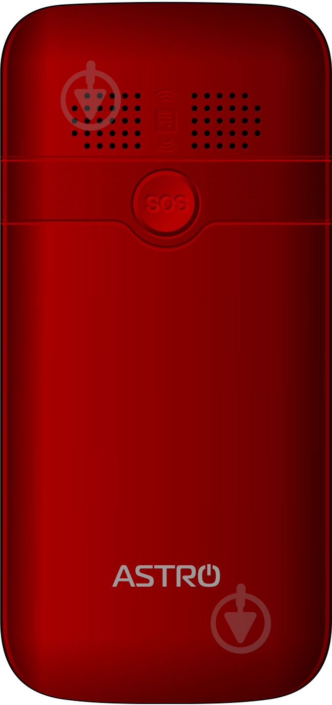 Мобільний телефон Astro A185 red - фото 2