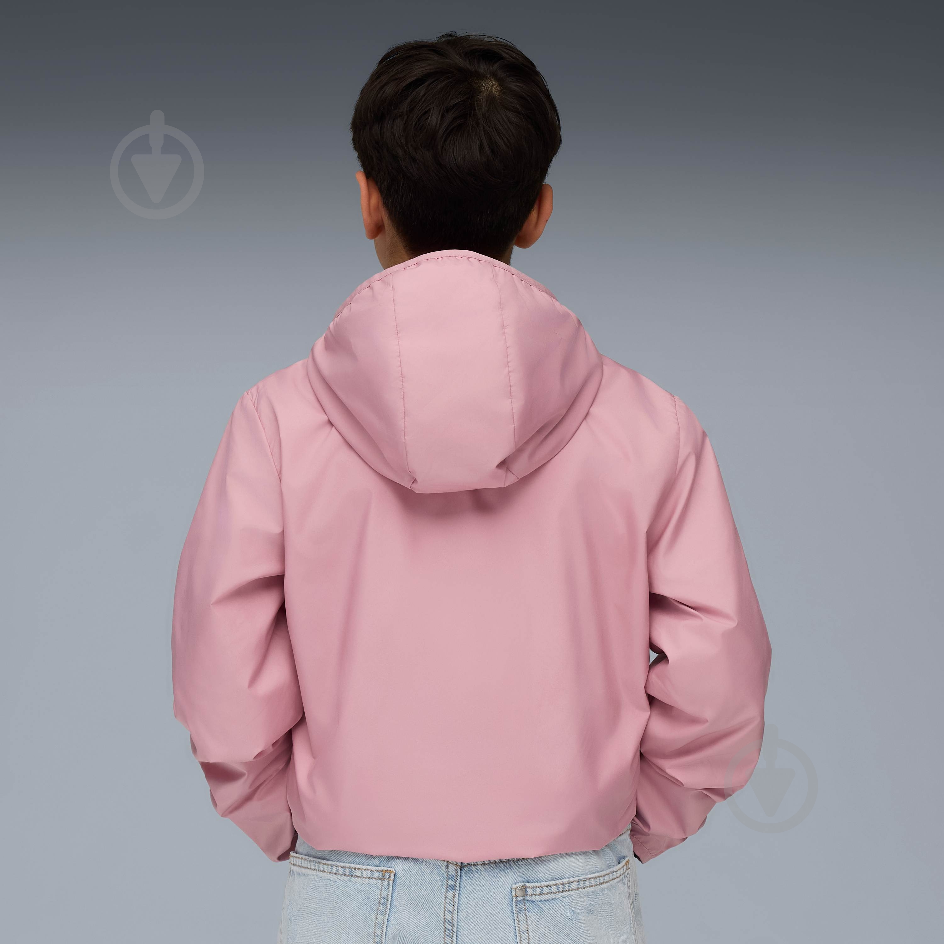 Куртка для девочек демисезонная Puma Fleece Lined Windbreaker 68932265 розовая - фото 2 Куртка для девочек демисезонная Puma Fleece Lined Windbreaker 68932265 розовая - фото 2