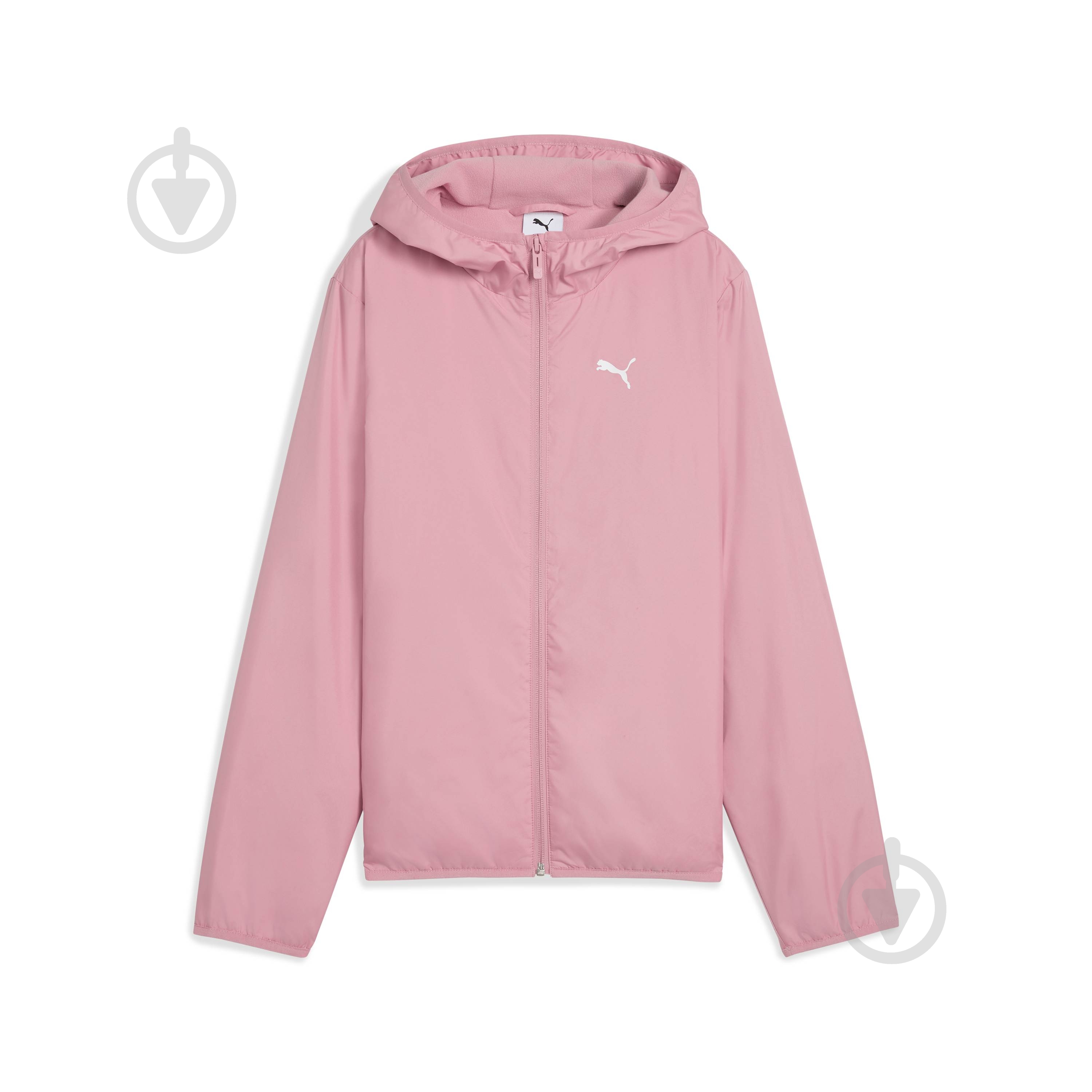 Куртка для девочек демисезонная Puma Fleece Lined Windbreaker 68932265 розовая - фото 5 Куртка для девочек демисезонная Puma Fleece Lined Windbreaker 68932265 розовая - фото 5