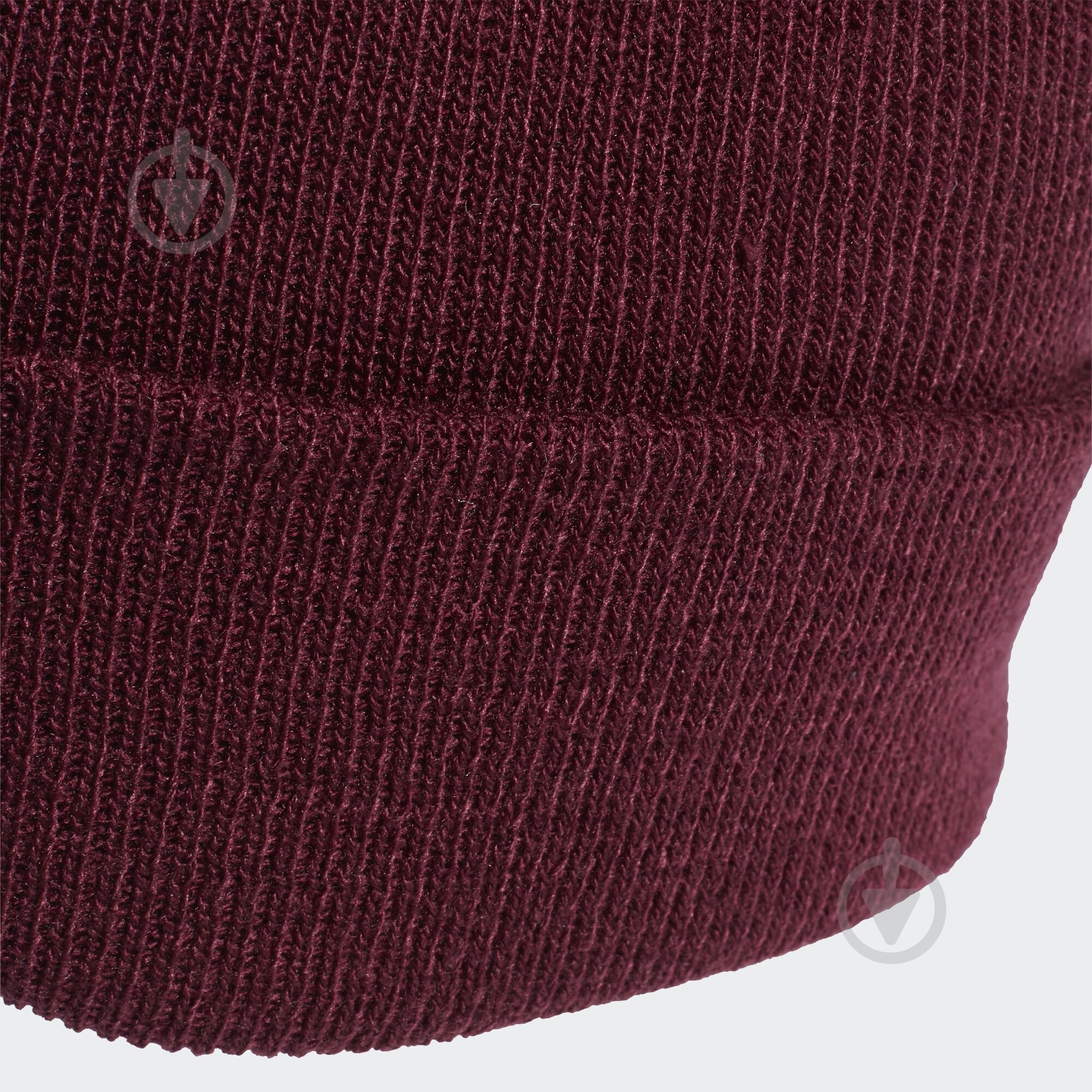 Шапка Adidas Ac Cuff Knit GD4560 р.L бордовый - фото 3