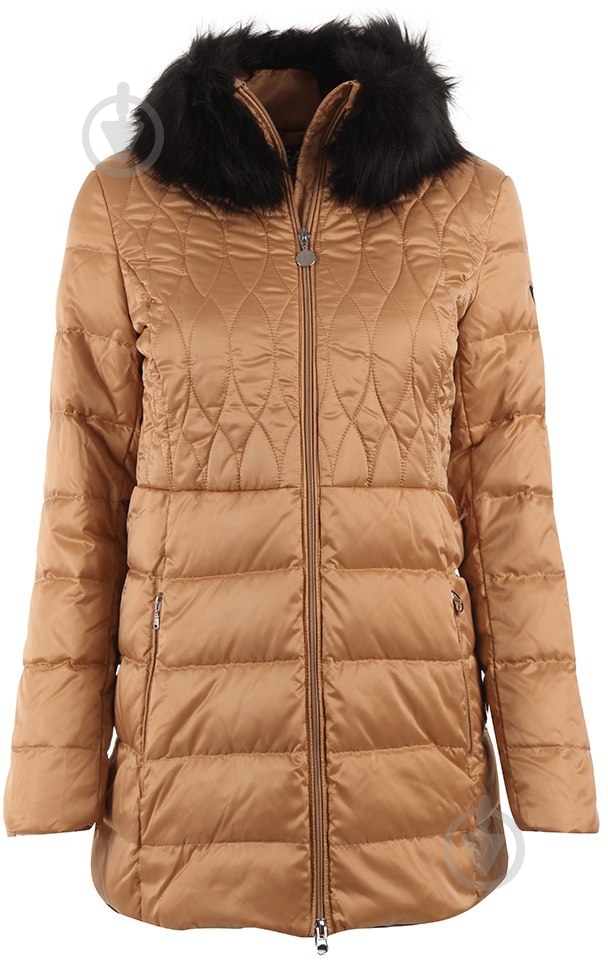 Пуховик женский зимний EA7 6XTK03-TN05Z-0703 р.M золотой - фото 4