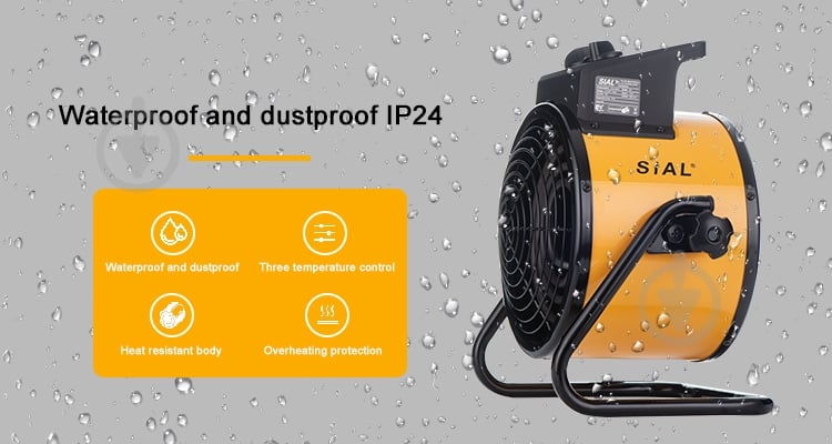 Тепловая пушка SIAL D3 3 кВт 230 В - фото 2