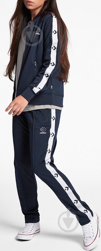Джемпер Converse Star Chevron Track Jacket 10007282-467 р. S синий - фото 3