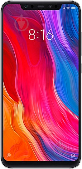 Смартфон Xiaomi Mi8 6/128GB white - фото 2