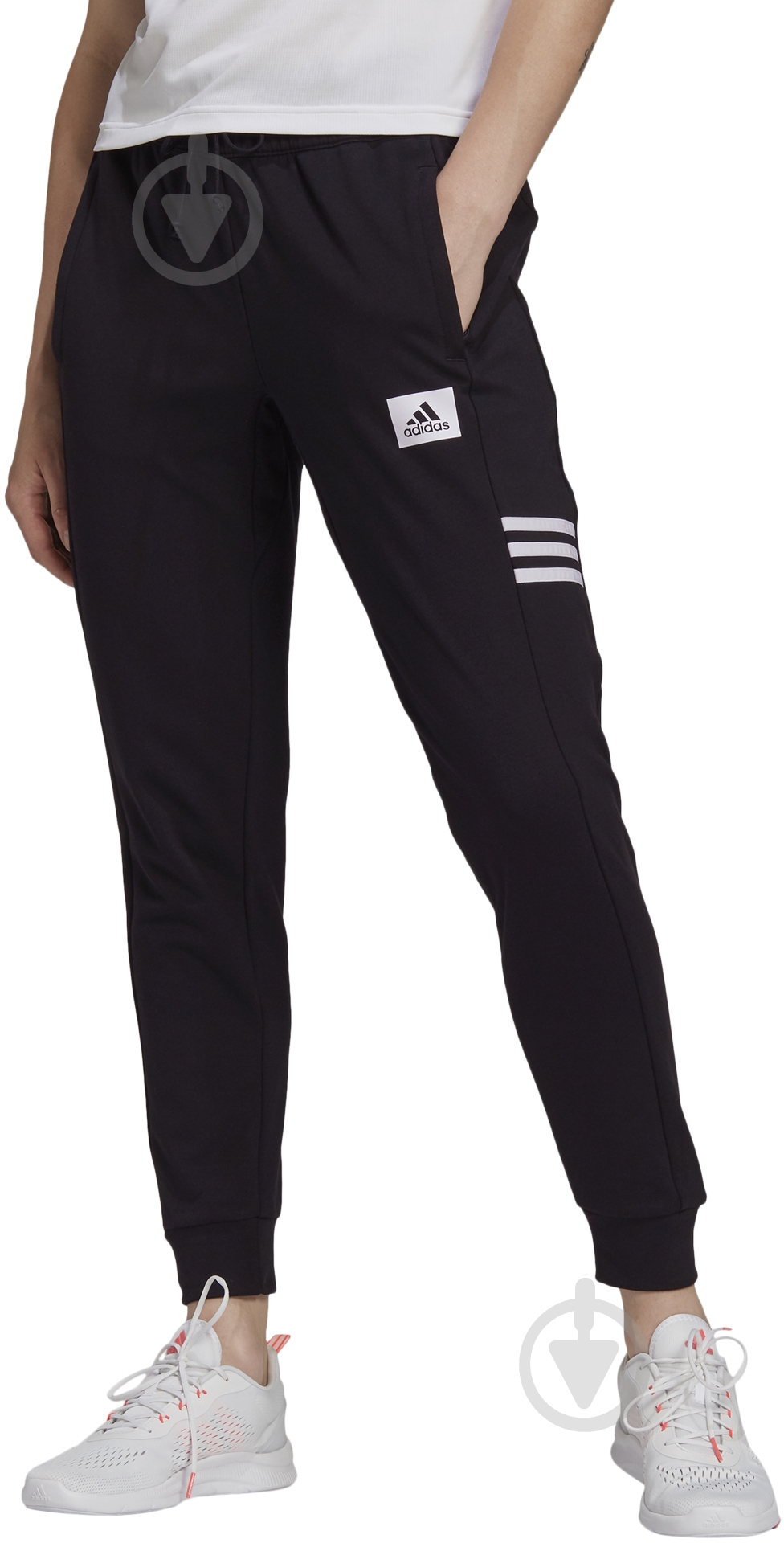Брюки Adidas W D2M MO PT GD4660 р. L черный - фото 1 Брюки Adidas W D2M MO PT GD4660 р. L черный - фото 1