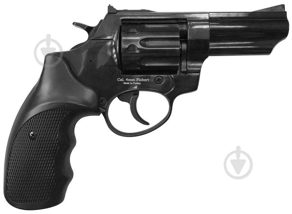 Револьвер Ekol под патрон Флобера Voltran Viper 3" (черный/пластик) - фото 2 Револьвер Ekol под патрон Флобера Voltran Viper 3" (черный/пластик) - фото 2