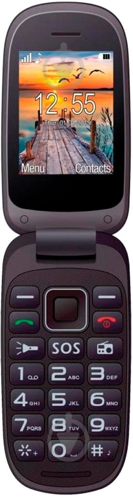 Мобильный телефон Maxcom MM818 black - фото 1