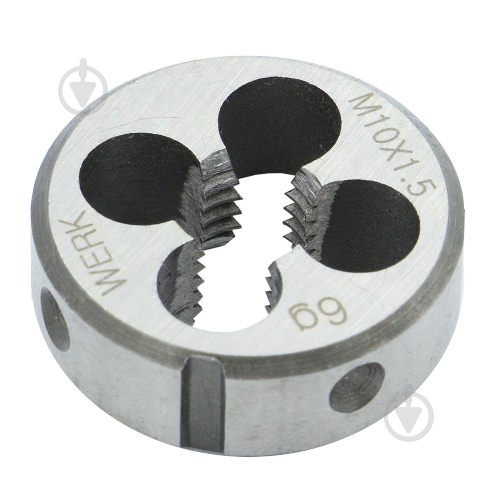 Плашка M10х1,5, 30х11 Werk 1 шт. 122722 - фото 2 Плашка M10х1,5, 30х11 Werk 1 шт. 122722 - фото 2