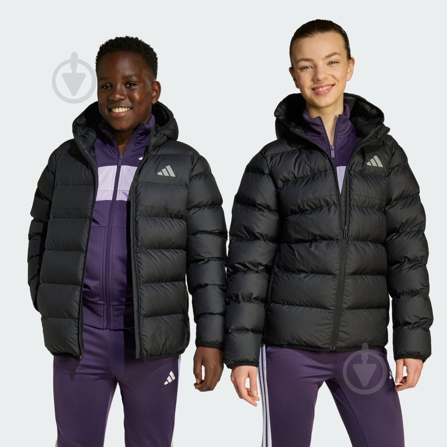 Куртка для мальчиков зимняя Adidas J SD JKT JL7430 черная - фото 3 Куртка для мальчиков зимняя Adidas J SD JKT JL7430 черная - фото 3