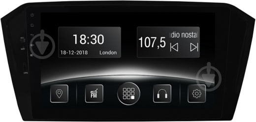 Автомагнітола Gazer CM6510-3G2 - фото 1