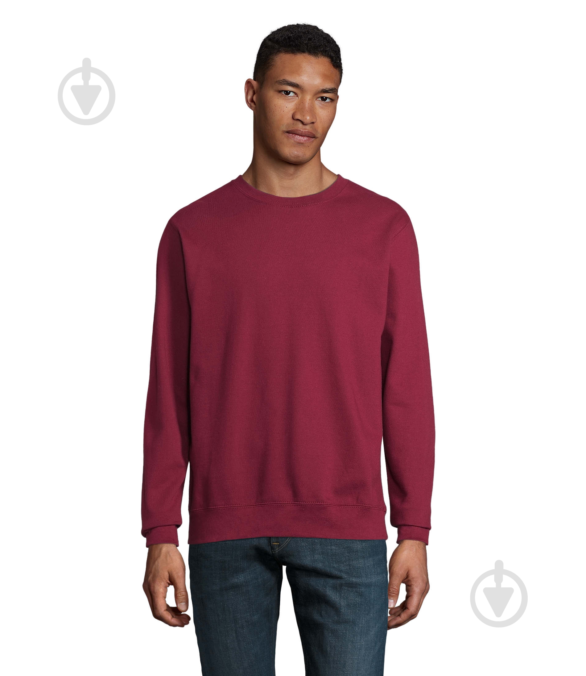 Свитшот Sol's Columbia Tube 03814A146S р.S-S бордовый - фото 1