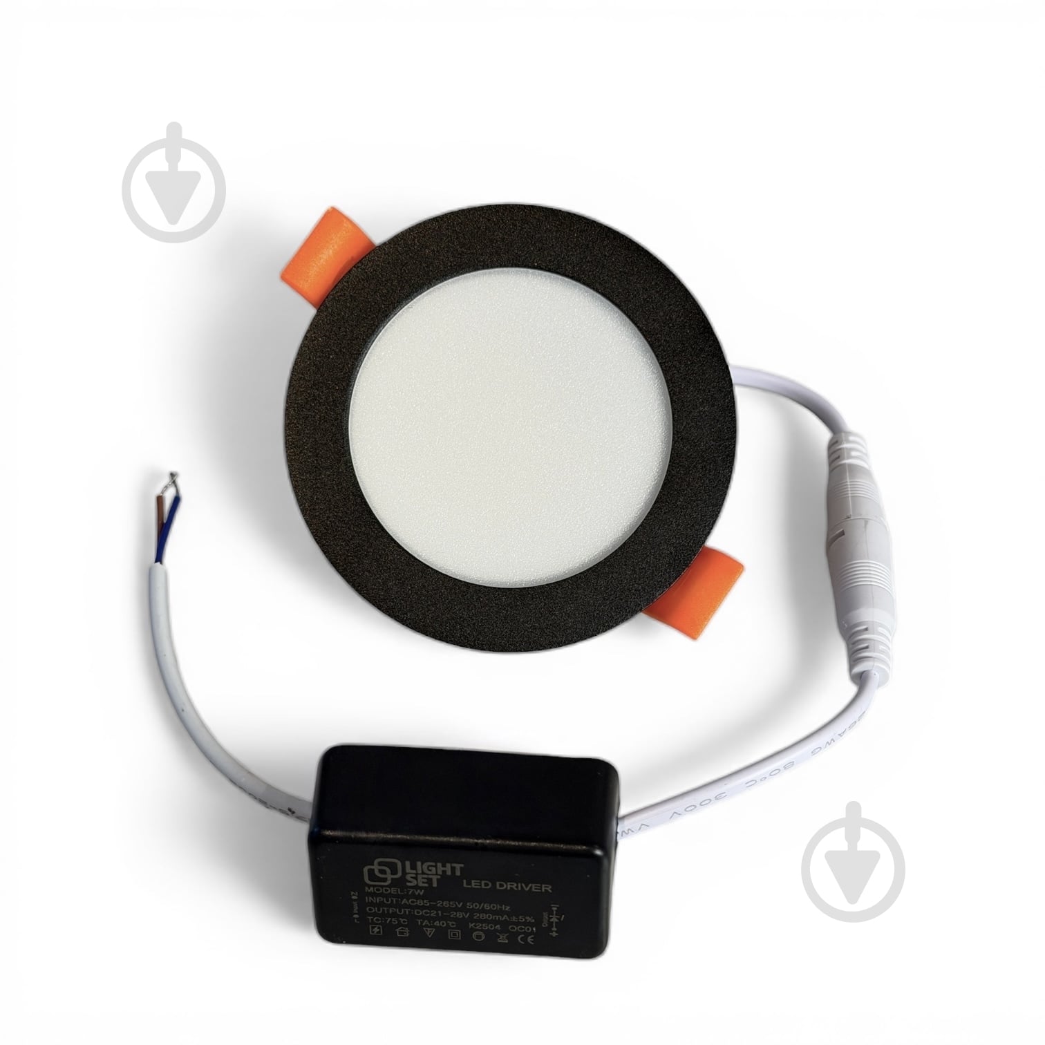 Светильник светодиодный встраиваемый LIGHT SET BUZOK R07 7 Вт LED-модуль 4500 К черный - фото 1 Светильник светодиодный встраиваемый LIGHT SET BUZOK R07 7 Вт LED-модуль 4500 К черный - фото 1