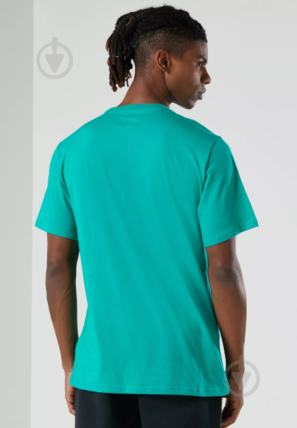 Футболка Converse Nova Chuck Patch Tee 10007887-A47 р.S бирюзовый - фото 3
