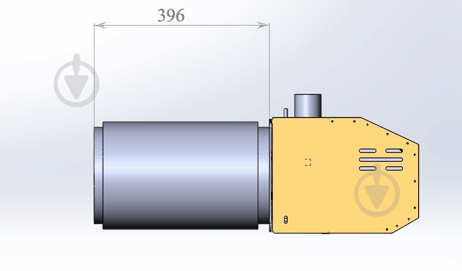 Горелка пеллетная PGB 100 - фото 4