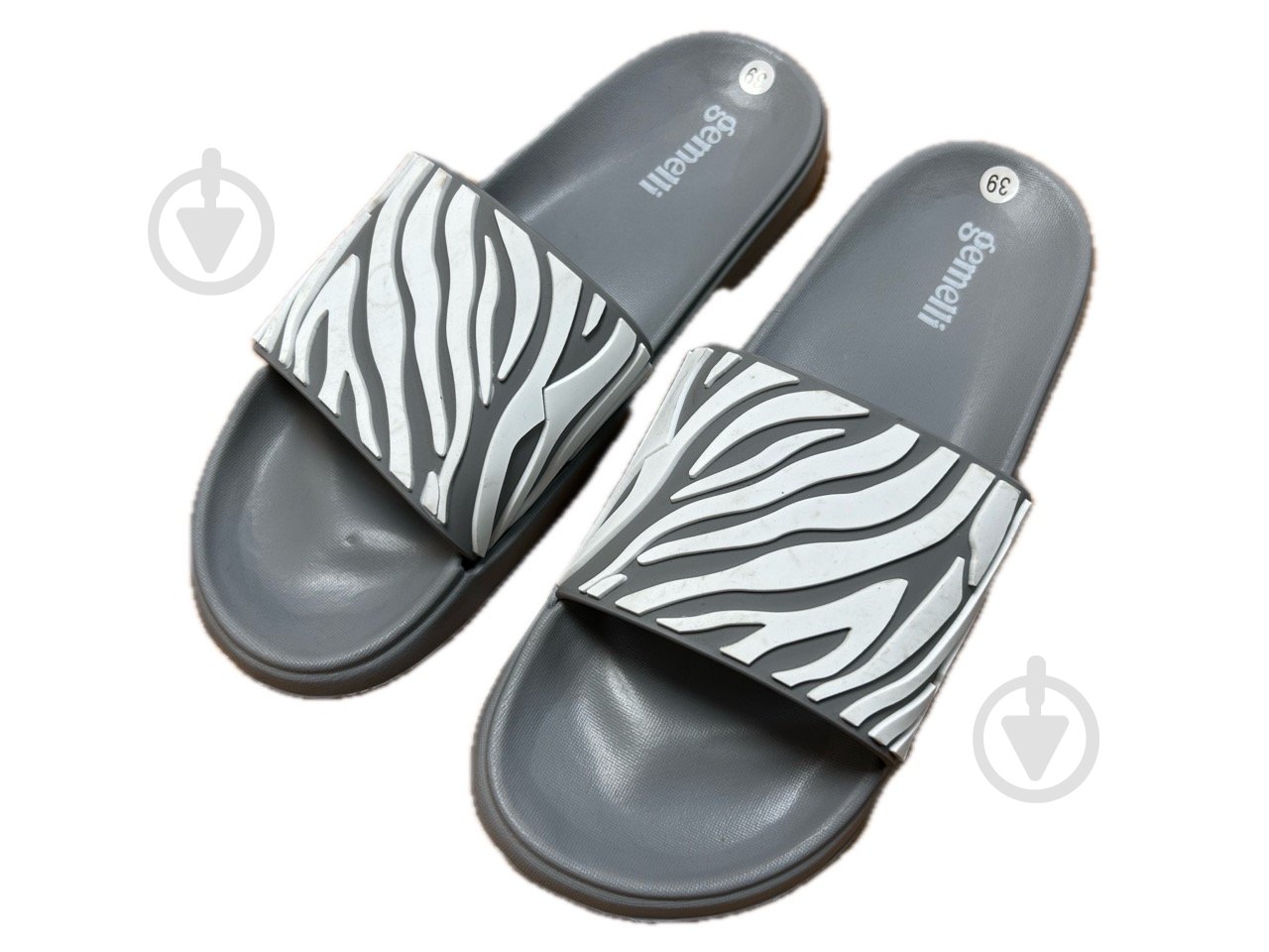 Шльопанці Gemelli Лагуна 9 р.40 білий - фото 1