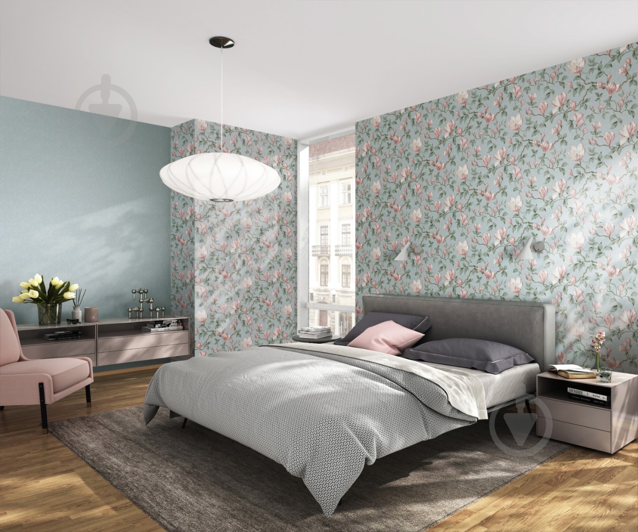 Обои RASCH MAGNOLIA 965001 - фото 4 Обои RASCH MAGNOLIA 965001 - фото 4