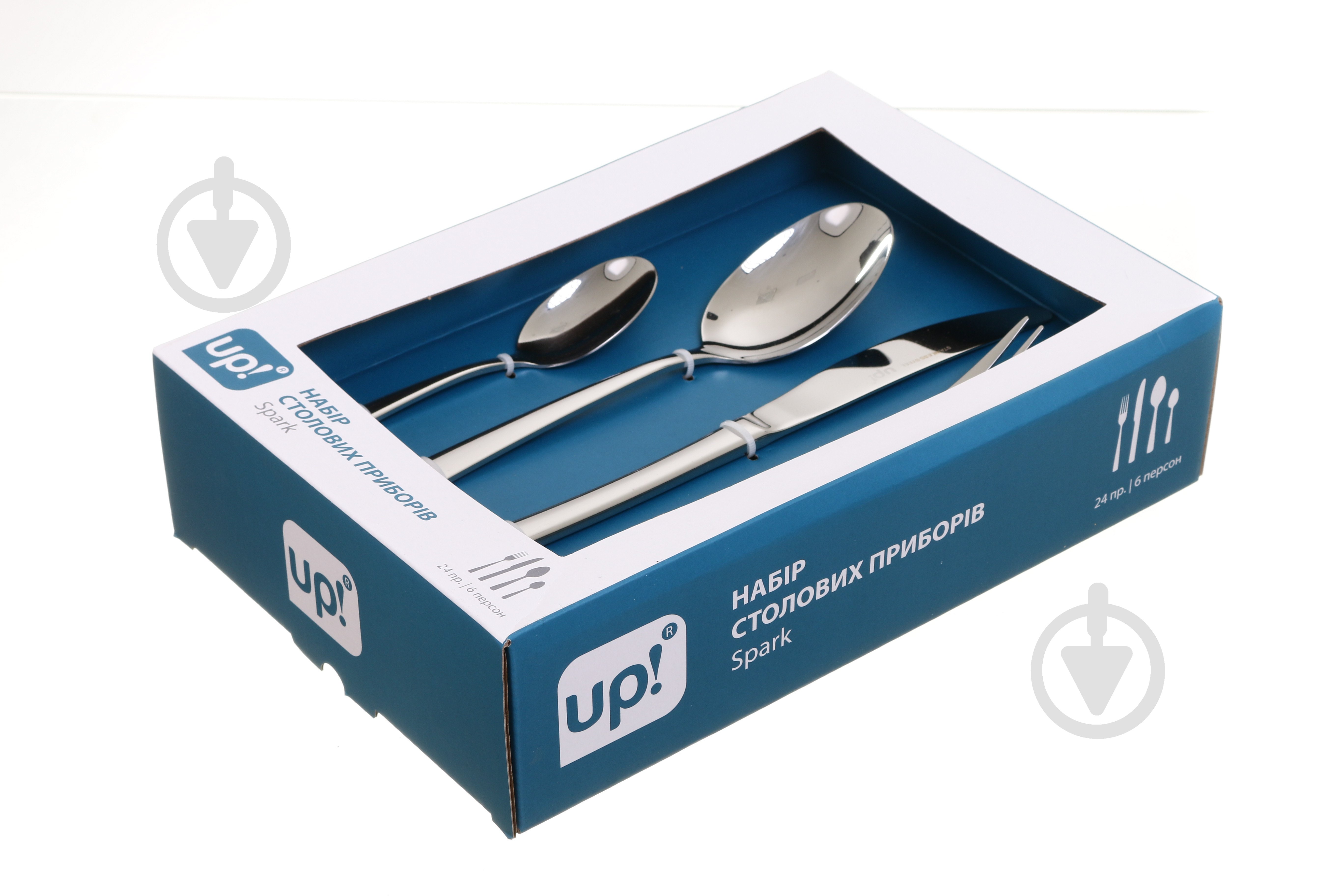 Набор столовых приборов UP! (Underprice) Spark 24 предмета - фото 6
