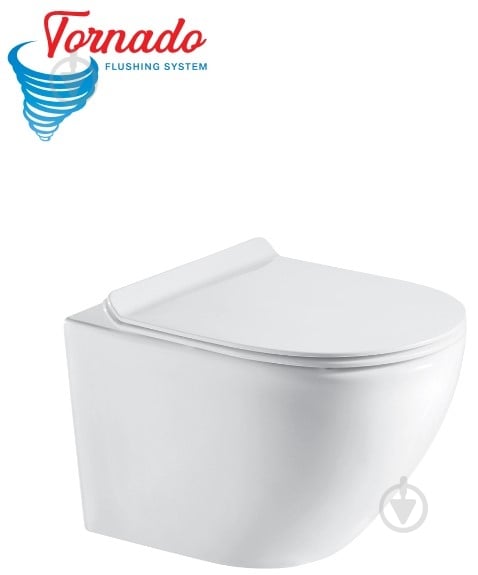 Унитаз подвесной Koller Pool STYLE Smart с сидением Soft-close (Tornado 3.0) - фото 2 Унитаз подвесной Koller Pool STYLE Smart с сидением Soft-close (Tornado 3.0) - фото 2