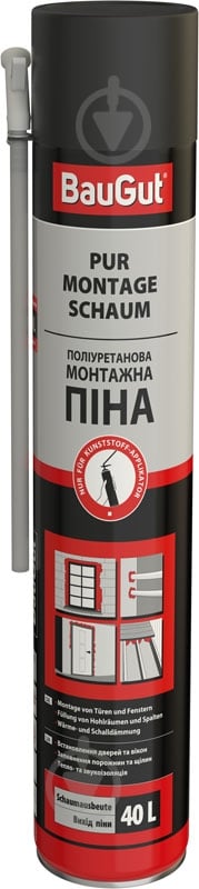 Піна монтажна BauGut 750 мл - фото 1