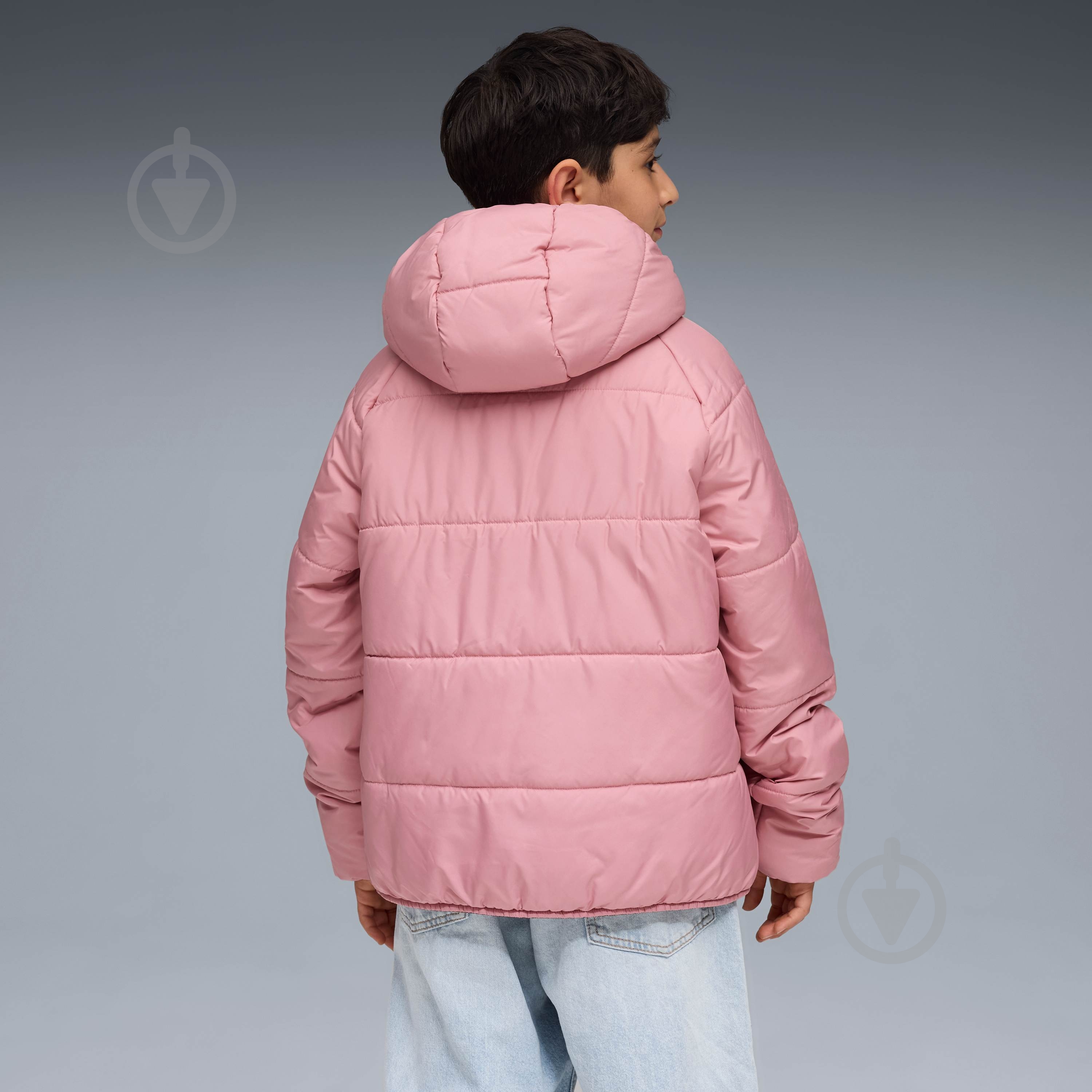 Куртка для дівчаток демісезонна Puma Reversible Puffer Jacket 68840765 рожева - фото 2 Куртка для дівчаток демісезонна Puma Reversible Puffer Jacket 68840765 рожева - фото 2