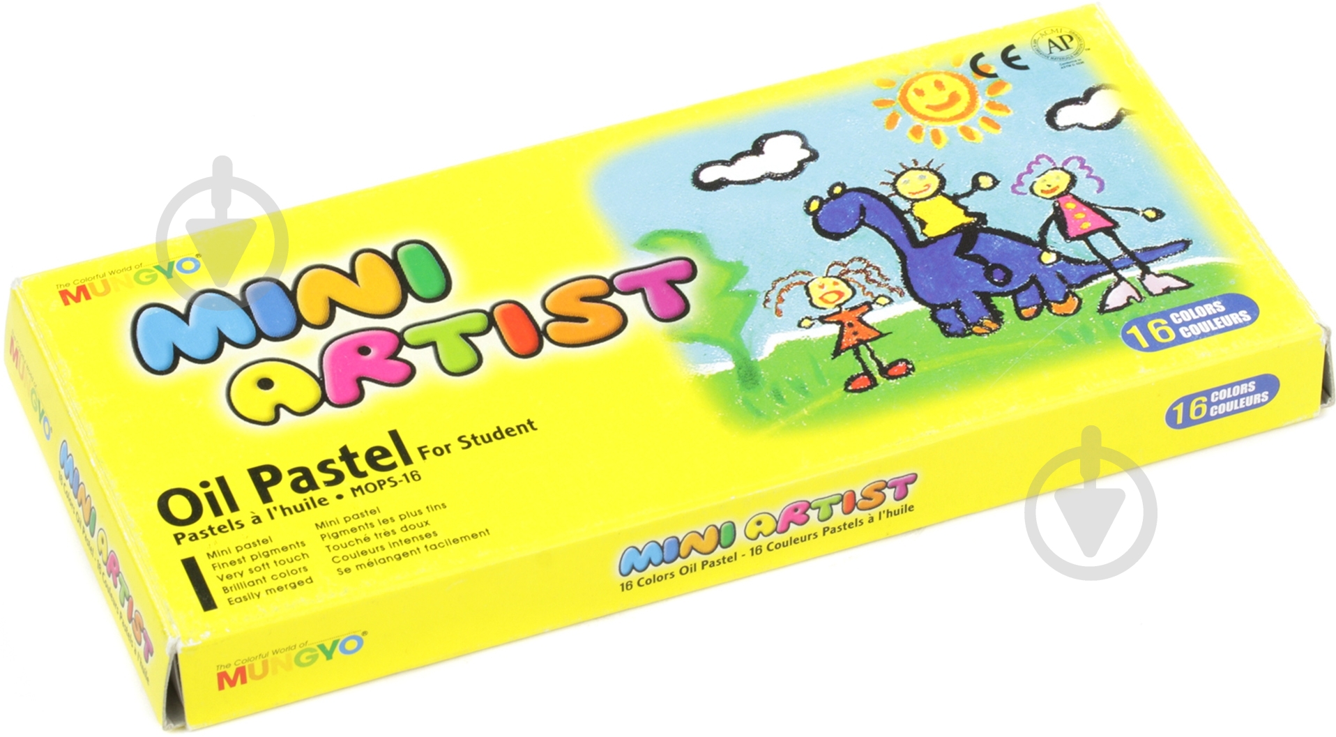 Пастель масляная MINI Mungyo 94100641 16 цветов - фото 1
