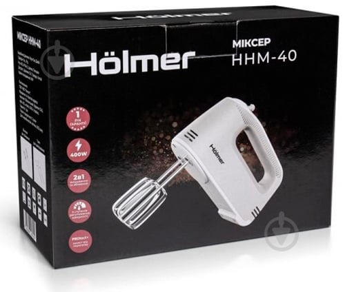 Миксер Holmer HHM-40 - фото 4 Миксер Holmer HHM-40 - фото 4