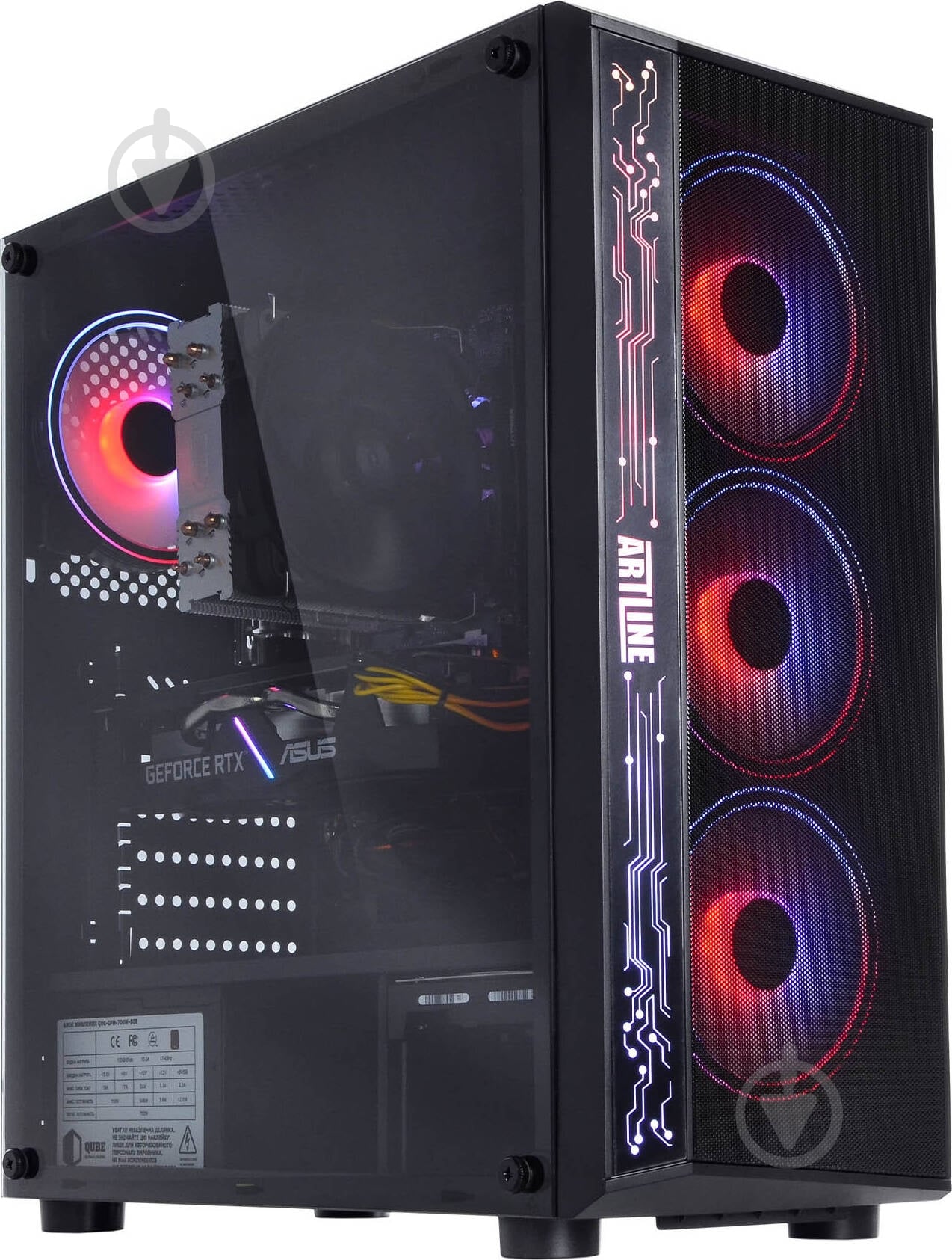 Комп'ютер Artline Gaming X68 (X68v09) black - фото 2 Комп'ютер Artline Gaming X68 (X68v09) black - фото 2