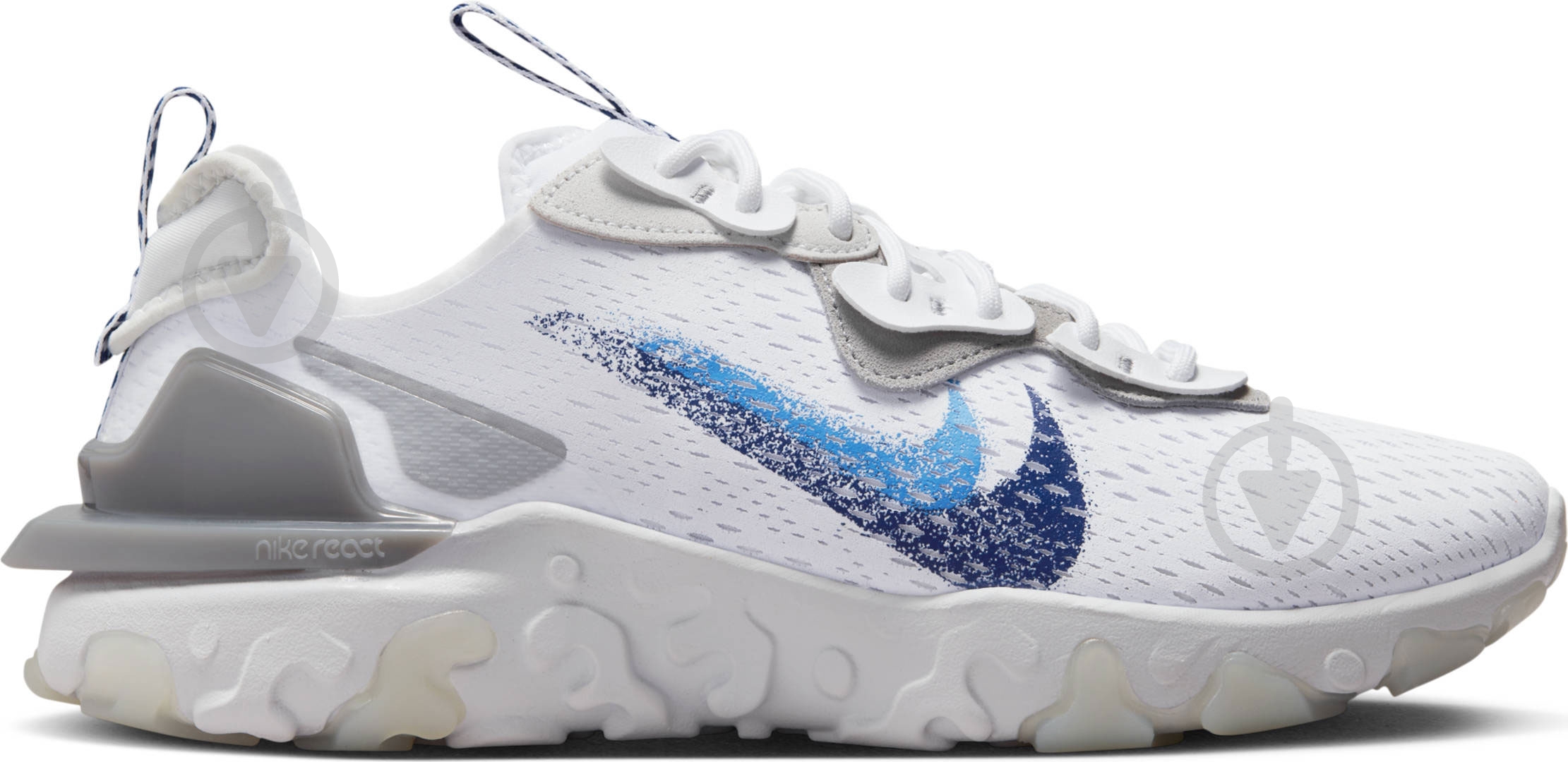 Кроссовки мужские летние Nike React Vision FJ4231-100 р.47 белые - фото 1 Кроссовки мужские летние Nike React Vision FJ4231-100 р.47 белые - фото 1