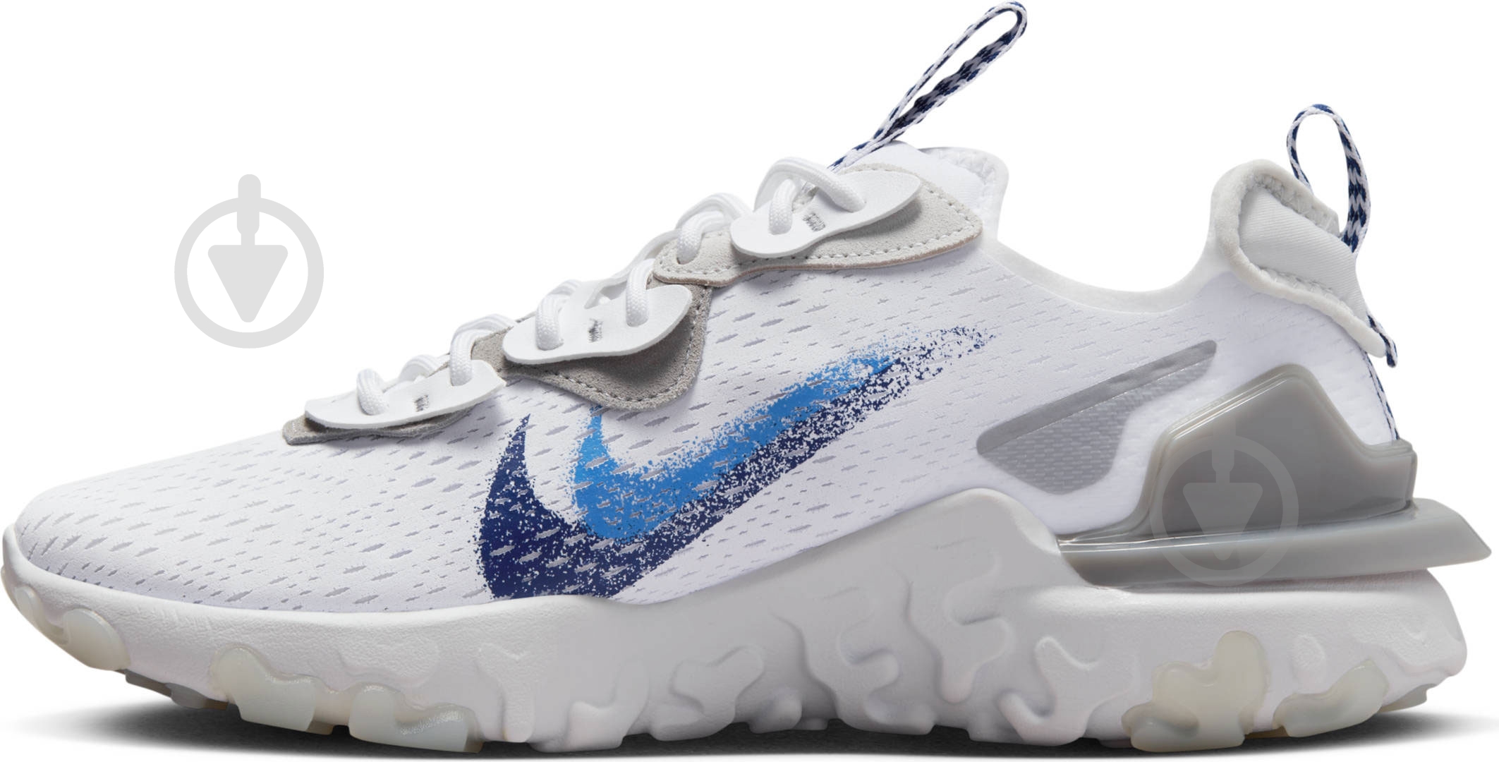 Кроссовки мужские летние Nike React Vision FJ4231-100 р.47 белые - фото 4 Кроссовки мужские летние Nike React Vision FJ4231-100 р.47 белые - фото 4