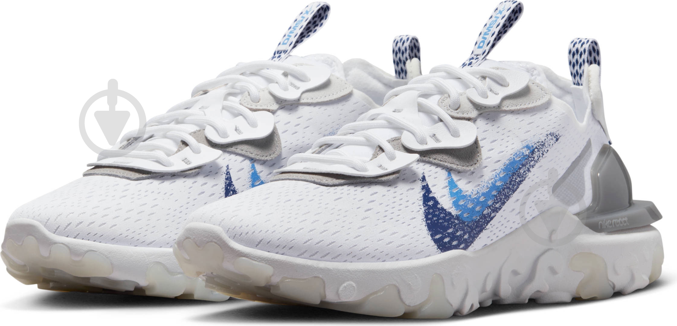 Кроссовки мужские летние Nike React Vision FJ4231-100 р.47 белые - фото 5 Кроссовки мужские летние Nike React Vision FJ4231-100 р.47 белые - фото 5