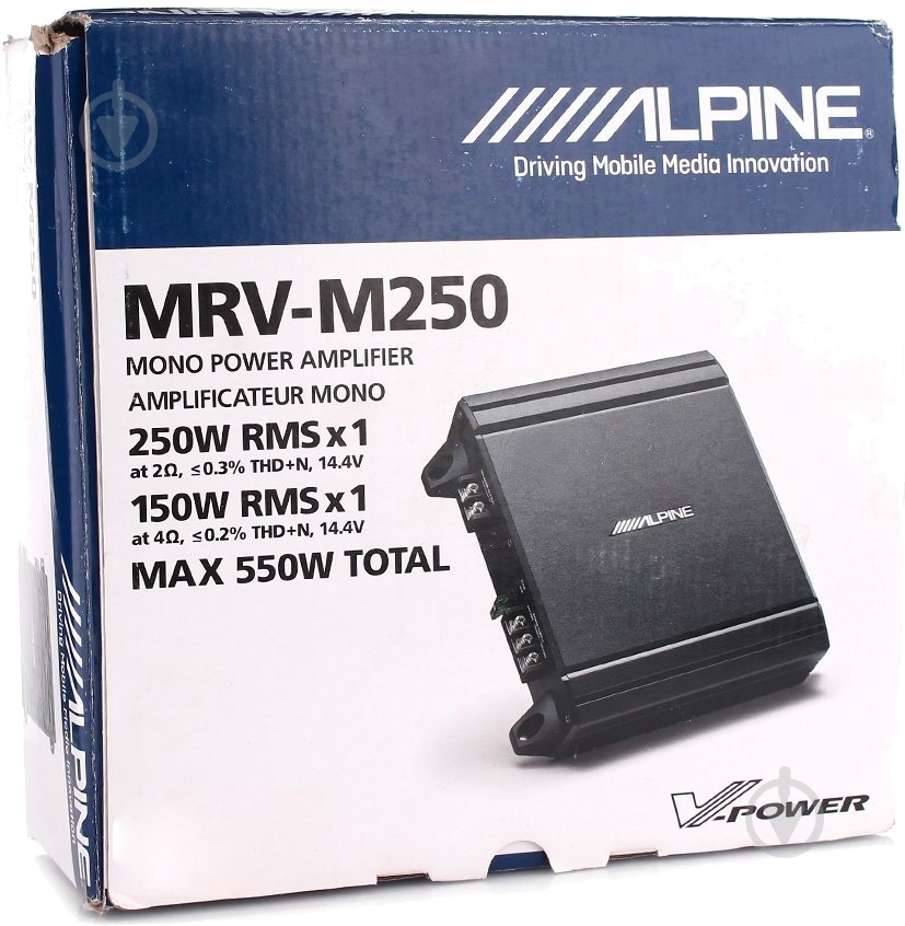 Автомобильный усилитель Alpine MRV-M250 - фото 6