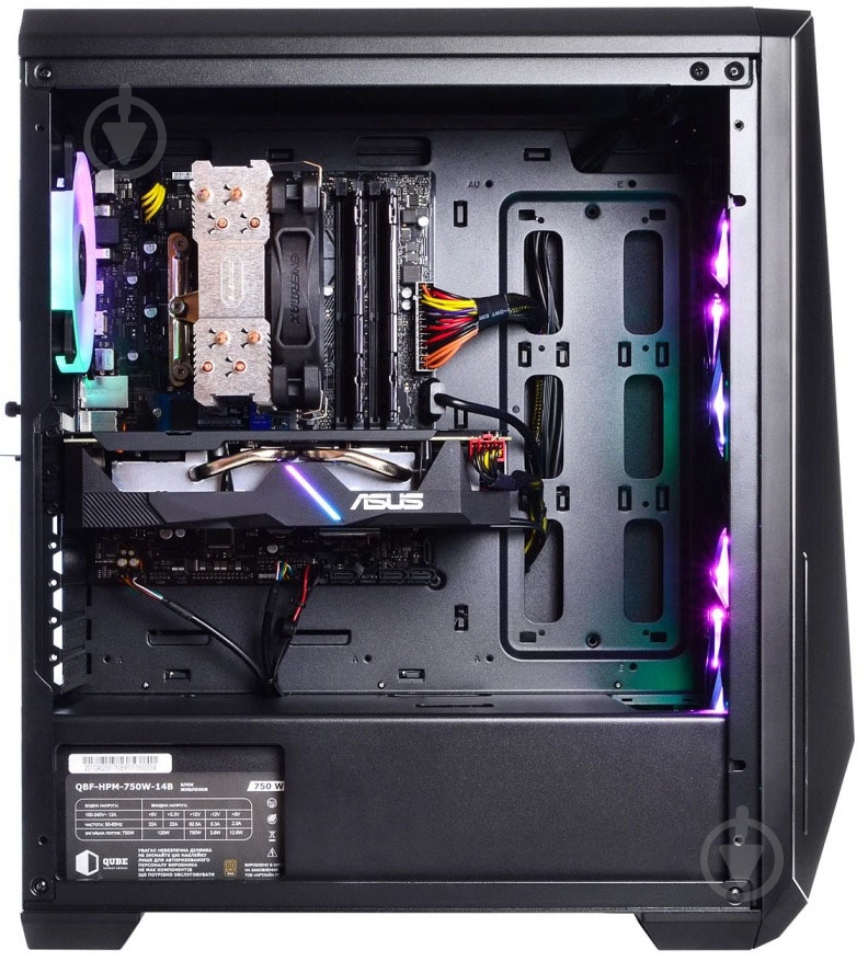 Комп'ютер Artline Gaming X67 (X67v21) black - фото 7
