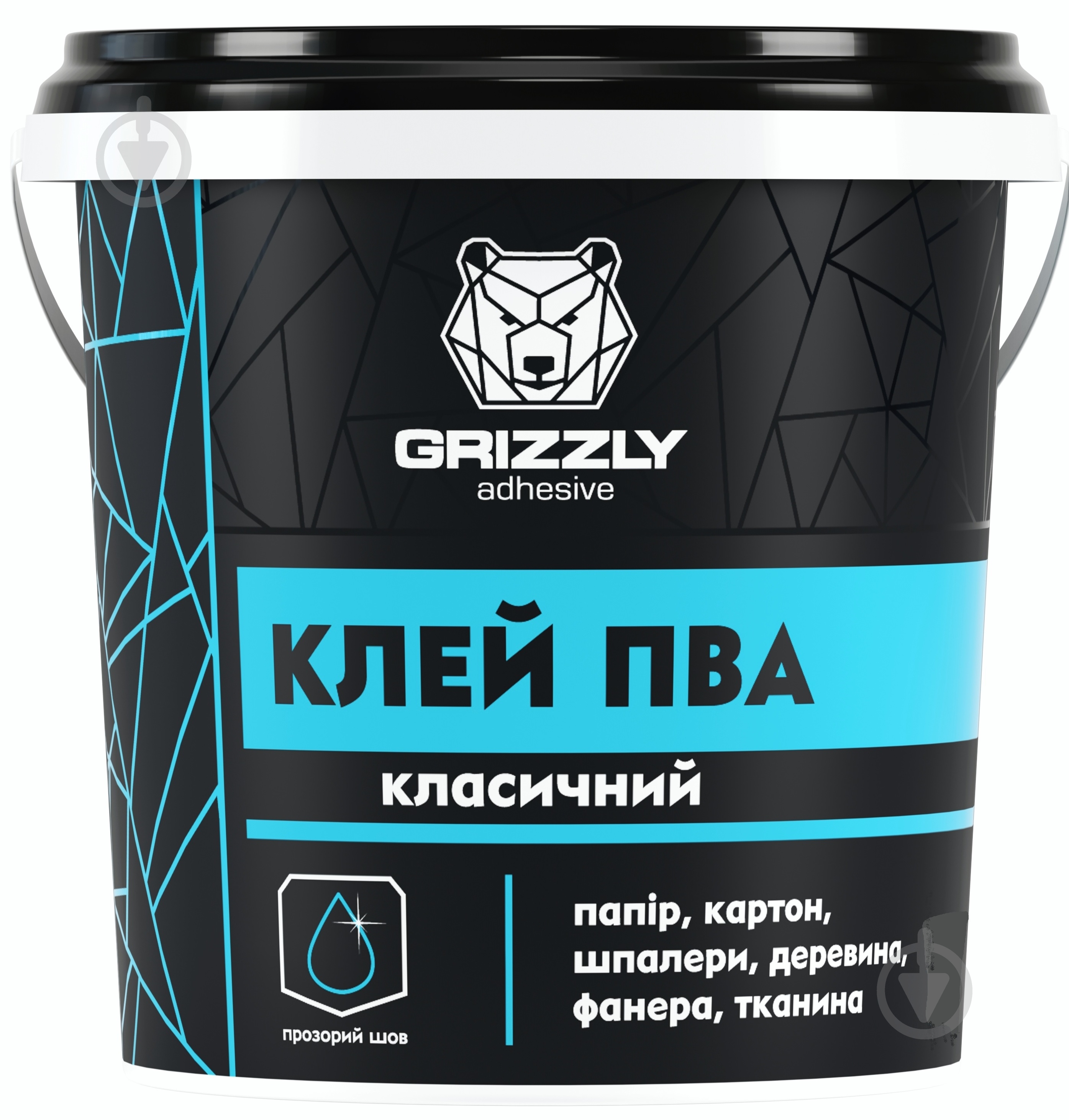 Клей ПВА Grizzly Класичний 5 кг - фото 1