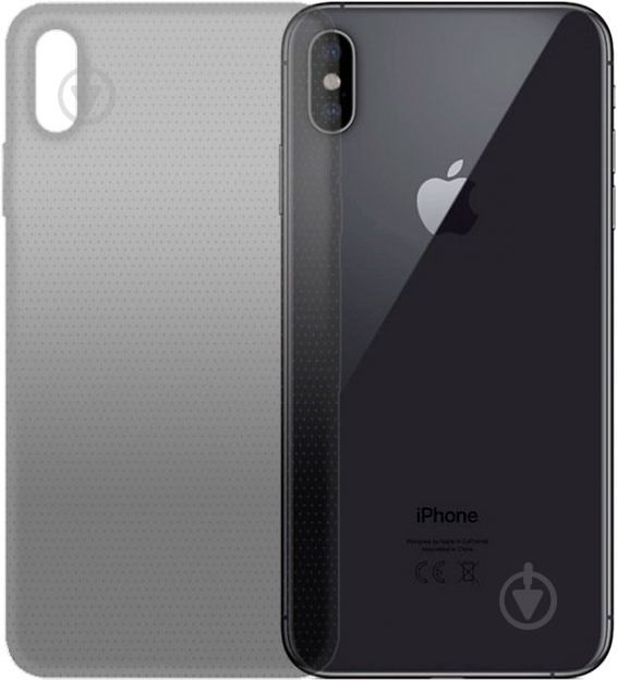 Чехол GlobalCase TPU Extra Slim black для Apple iPhone XS Max - фото 1