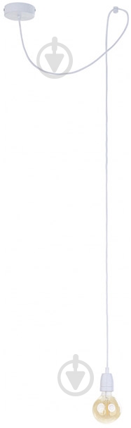 Підвіс TK Lighting Cup 1PL 1x60 Вт E27 білий - фото 1