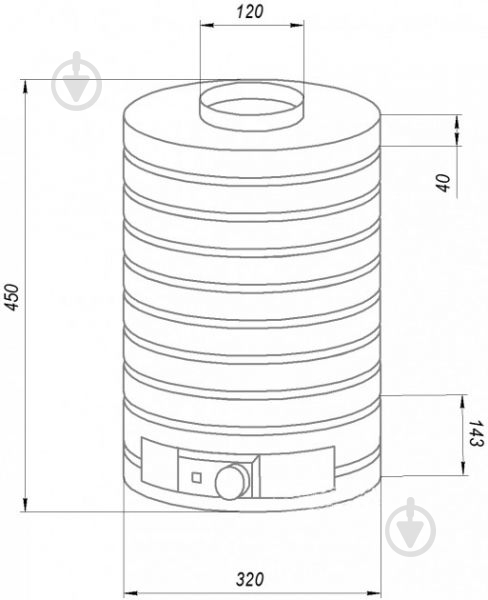 Сушилка для овощей и фруктов ProfitM ЕСП-02 - фото 6 Сушилка для овощей и фруктов ProfitM ЕСП-02 - фото 6