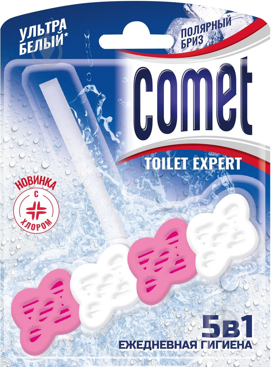 Туалетний блок Comet Полярний Бриз 48г - фото 1 Туалетний блок Comet Полярний Бриз 48г - фото 1