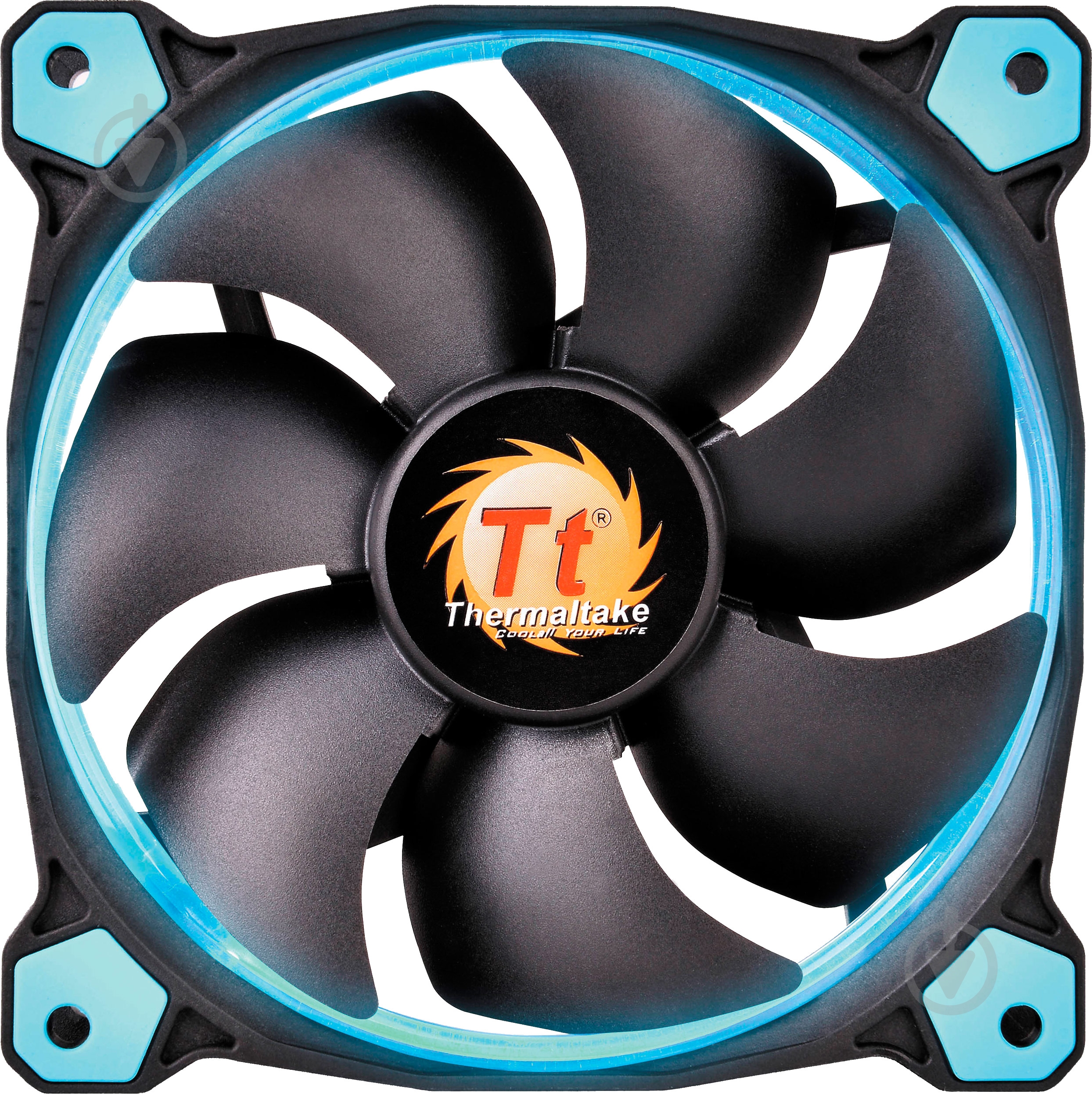 Корпусный кулер Thermaltake Riing 14 Blue LED (CL-F039-PL14BU-A) - фото 1 Корпусный кулер Thermaltake Riing 14 Blue LED (CL-F039-PL14BU-A) - фото 1