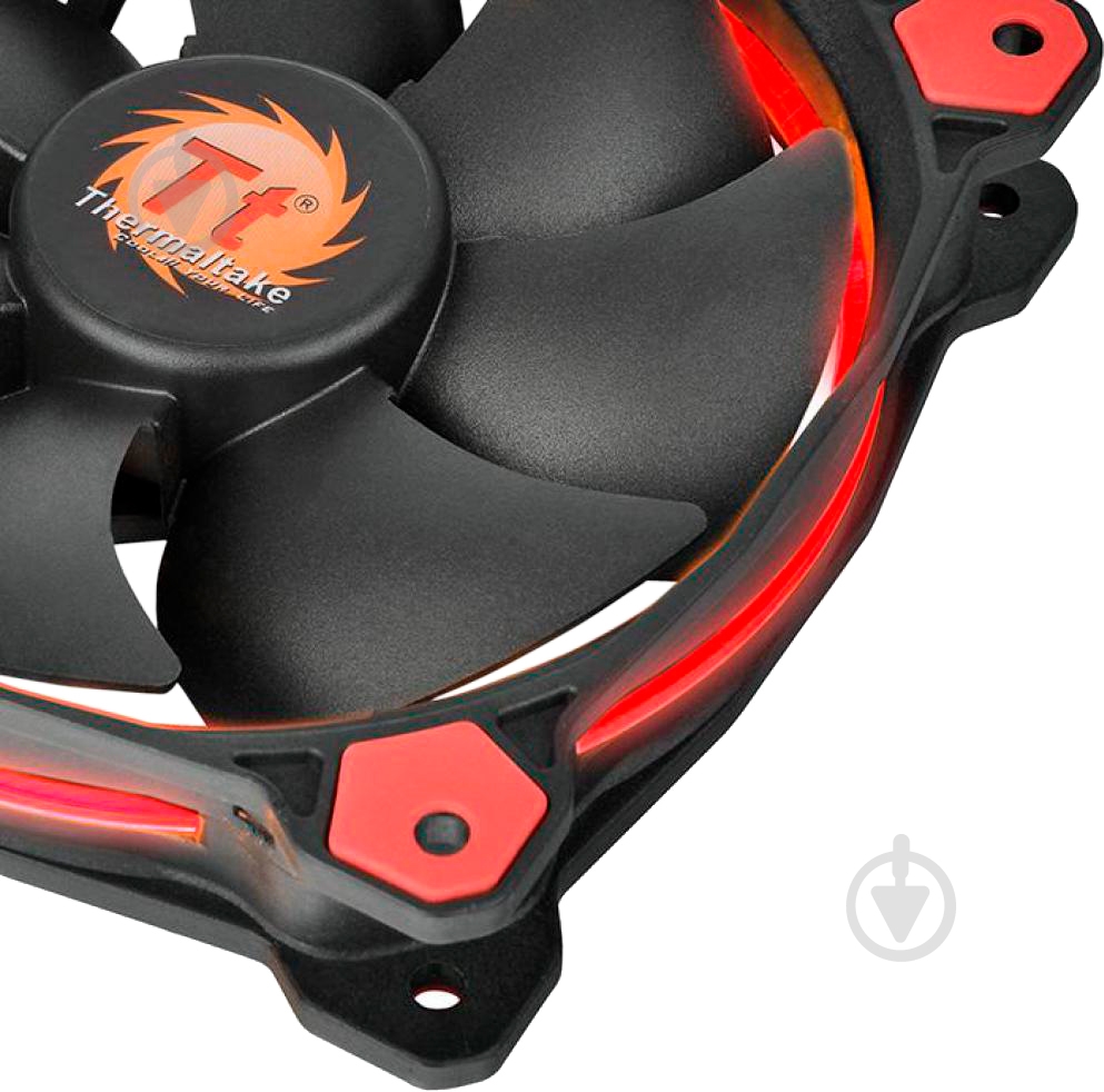 Вентилятор для корпуса Thermaltake Riing 14, Red LED - фото 4
