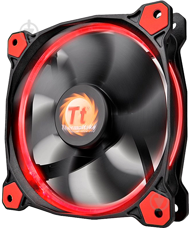 Вентилятор для корпуса Thermaltake Riing 14, Red LED - фото 3