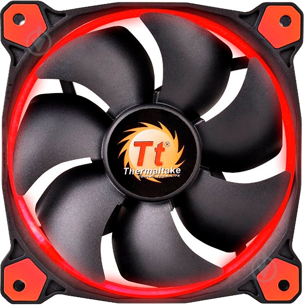Вентилятор для корпуса Thermaltake Riing 14, Red LED - фото 1