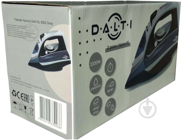 Утюг Dalti DI-2002 Gray - фото 3