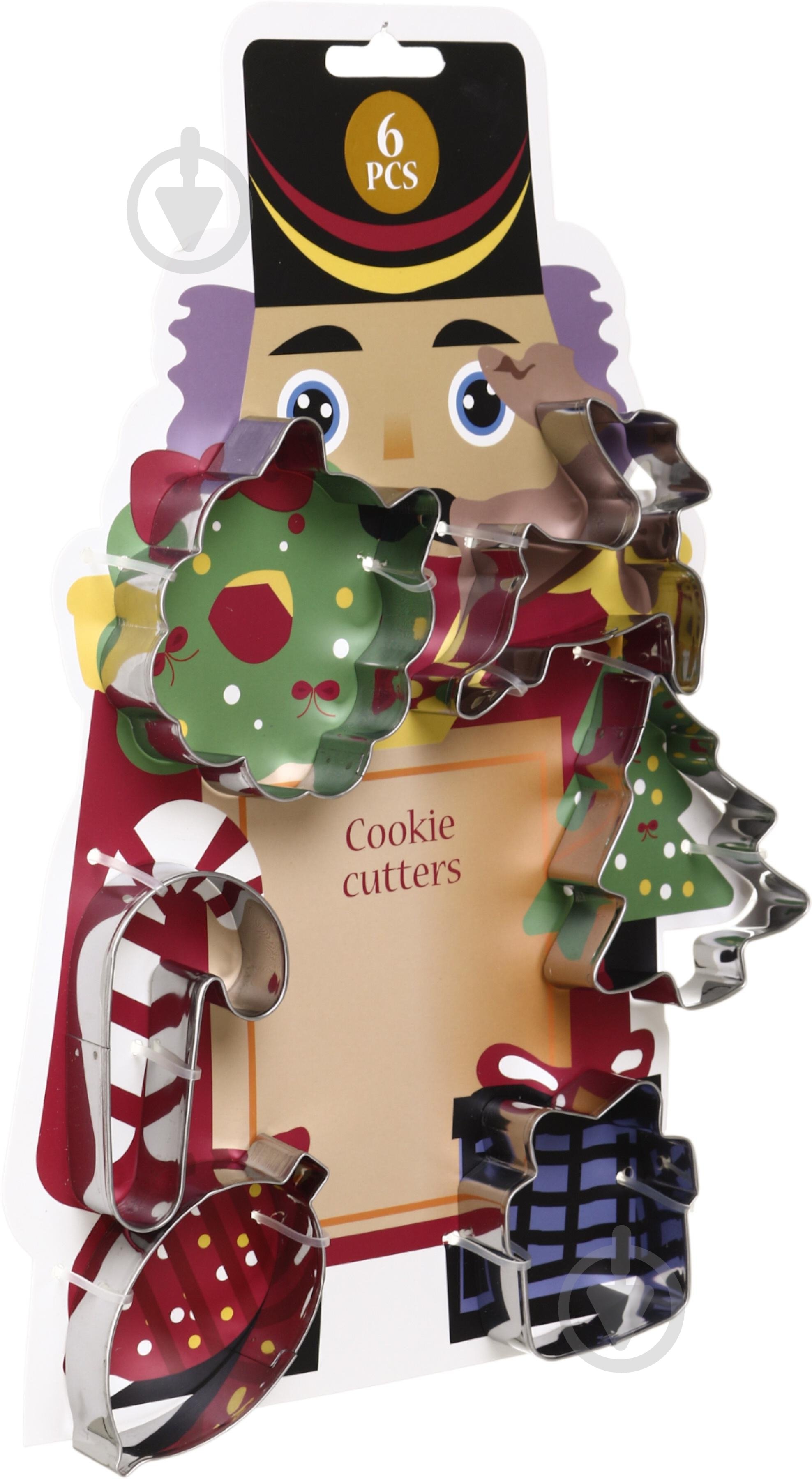 Набор форм для печенья Excellent Houseware Christams 6 шт. в ассортименте - фото 4 Набор форм для печенья Excellent Houseware Christams 6 шт. в ассортименте - фото 4