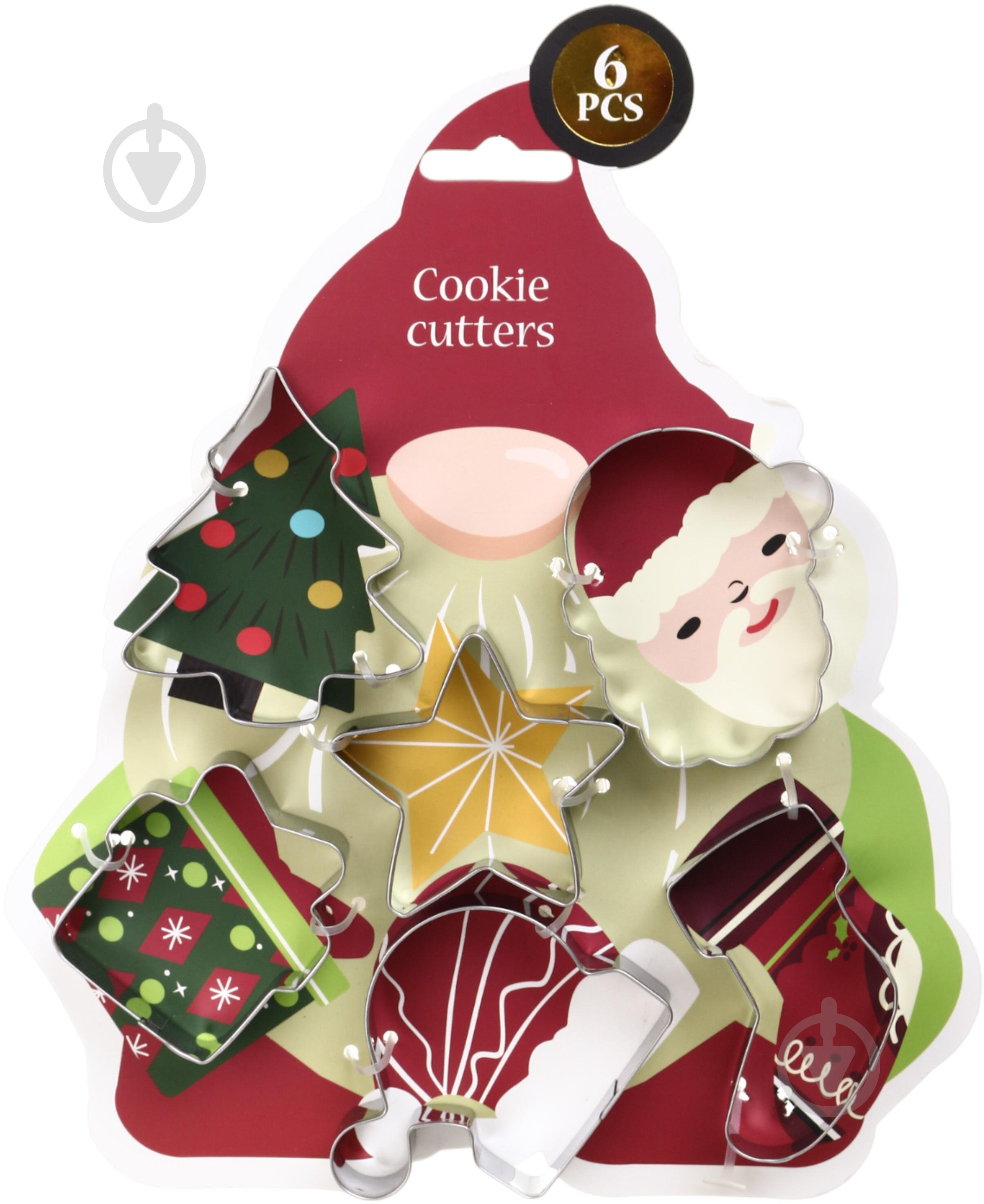 Набор форм для печенья Excellent Houseware Christams 6 шт. в ассортименте - фото 5 Набор форм для печенья Excellent Houseware Christams 6 шт. в ассортименте - фото 5