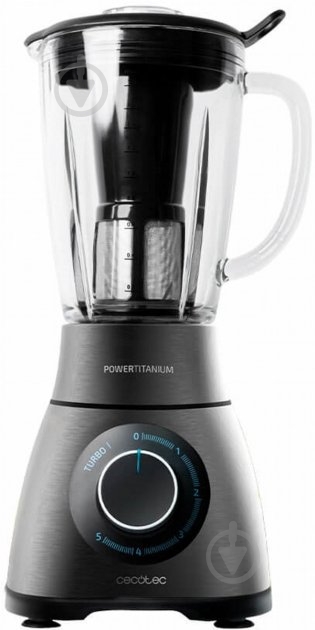 Блендер стационарный CECOTEC Power Titanium 1500 PerfectMix Black CCTC-04141 - фото 1