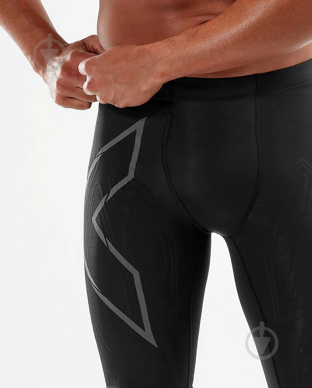 Велосипедки 2XU Light Speed Compression Shorts MA5331b_BLK/BRF р. S чорний - фото 2