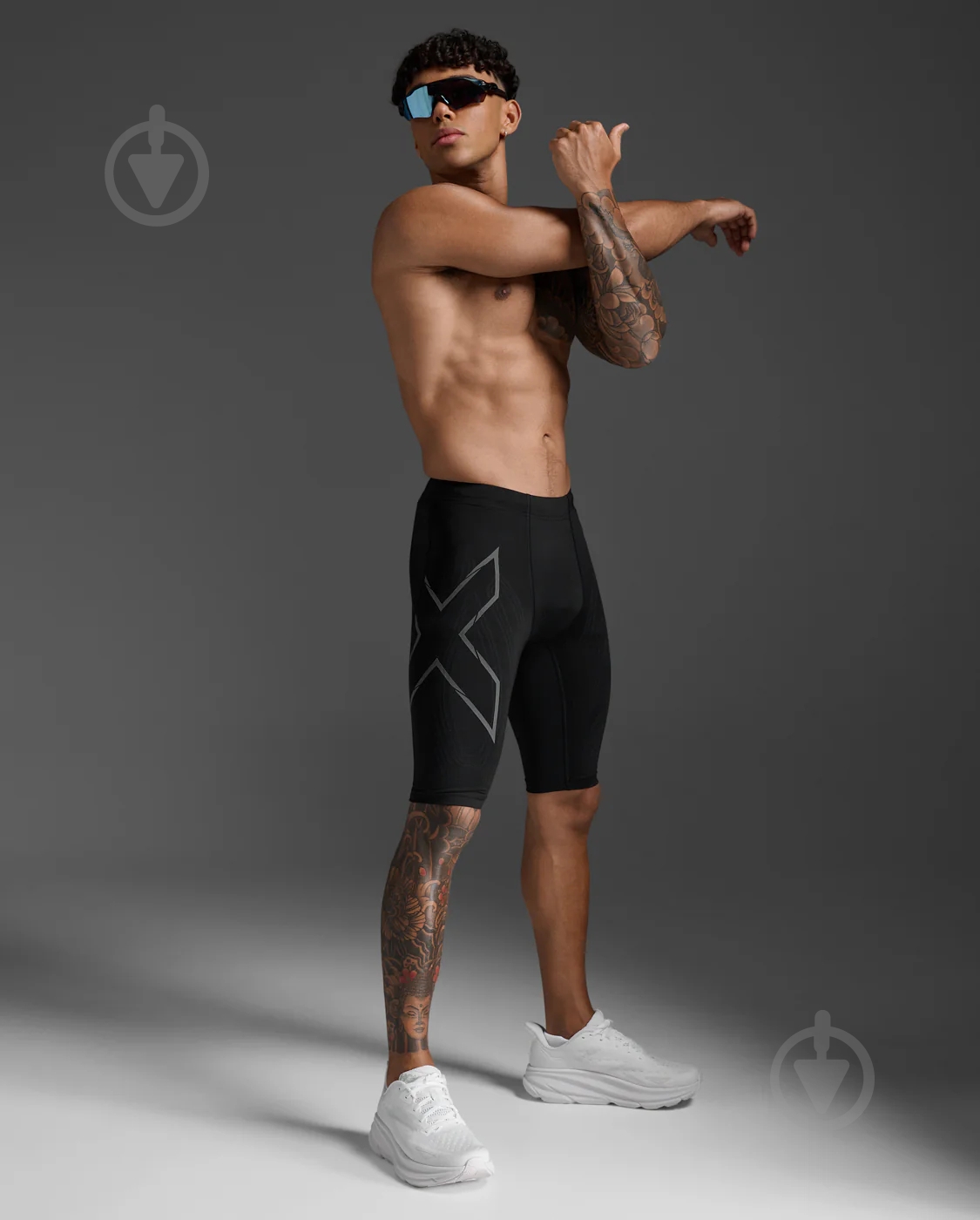 Велосипедки 2XU Light Speed Compression Shorts MA5331b_BLK/BRF р. S чорний - фото 10