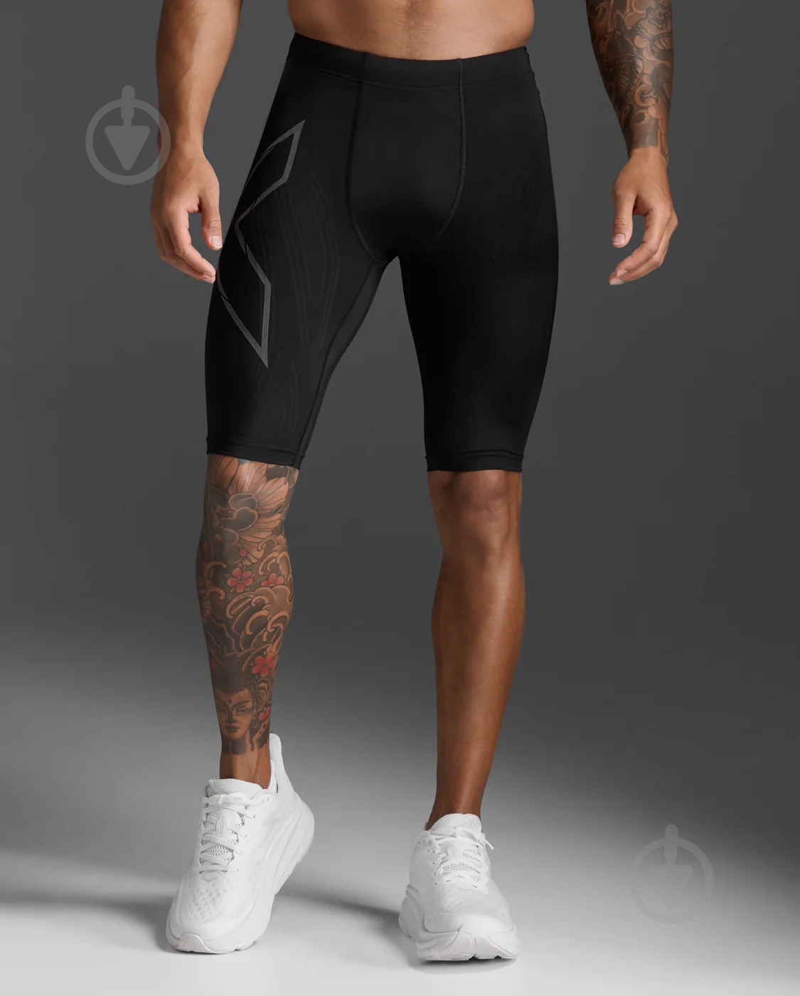 Велосипедки 2XU Light Speed Compression Shorts MA5331b_BLK/BRF р. S чорний - фото 4