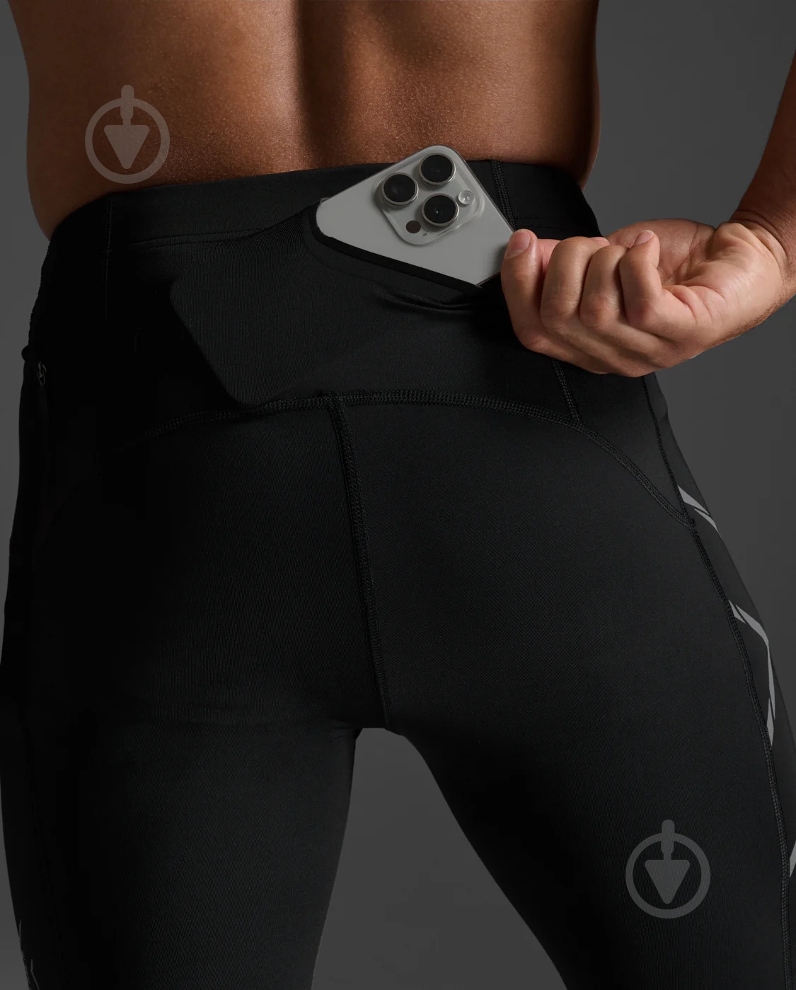 Велосипедки 2XU Light Speed Compression Shorts MA5331b_BLK/BRF р. S чорний - фото 8