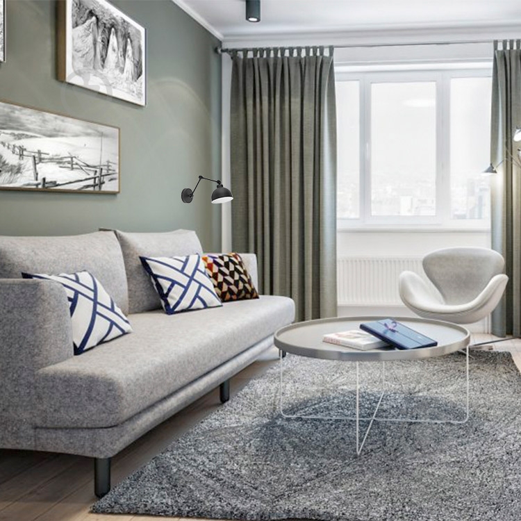 Бра TK Lighting Techno 1PL 1x60 Вт E27 черный/белый - фото 2